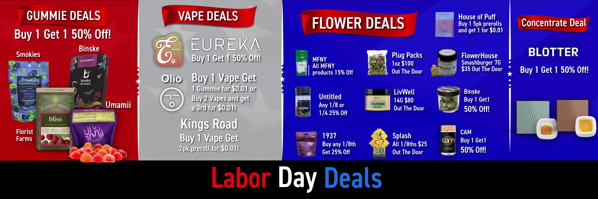 Offer-first product layout example