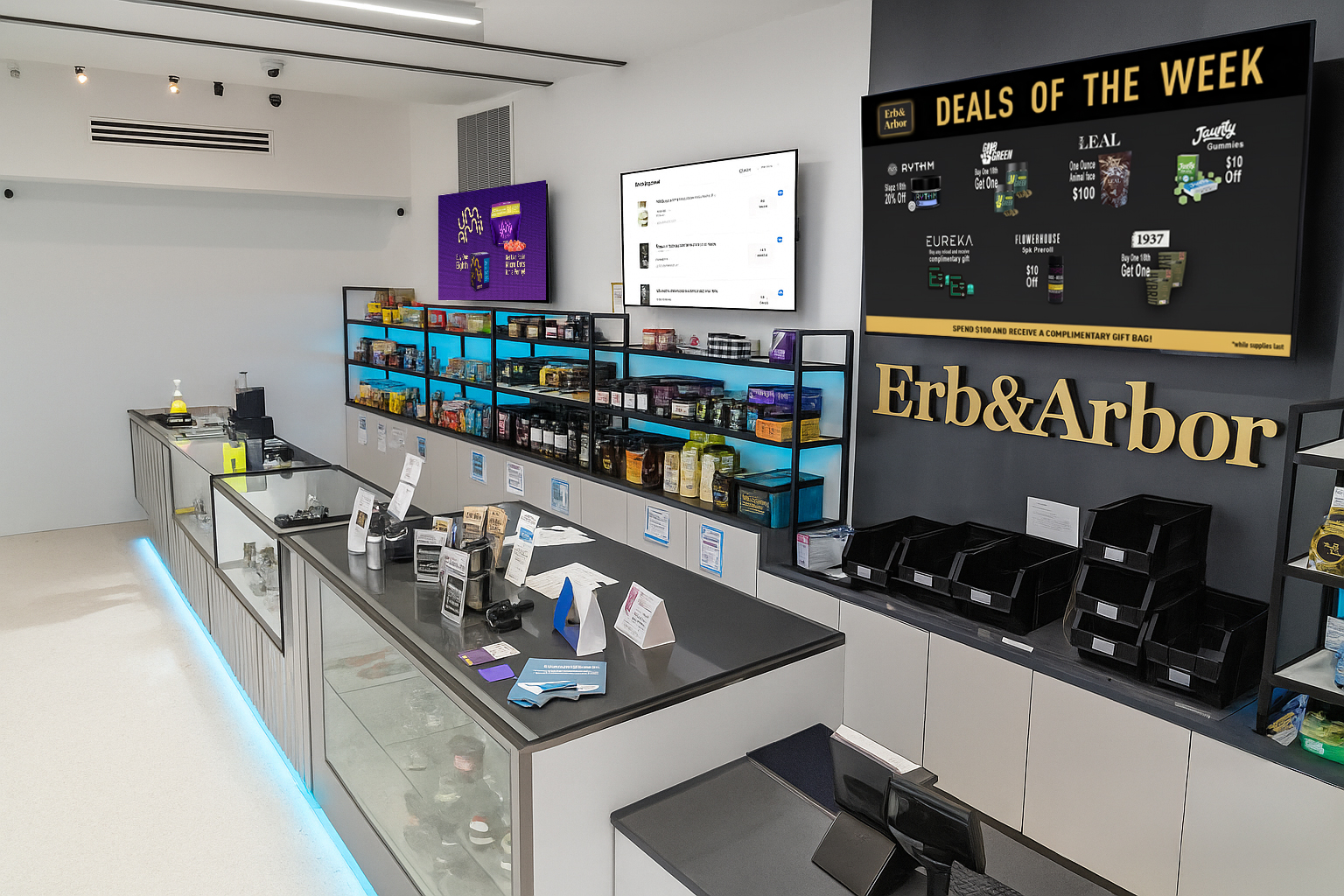 Offer-first product layout example